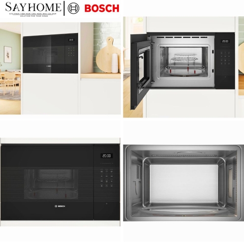 Lò vi sóng kết hợp nướng BOSCH BEL554MB2 Series 6 âm tủ 25 Lít tại thành phố Hồ Chí Minh