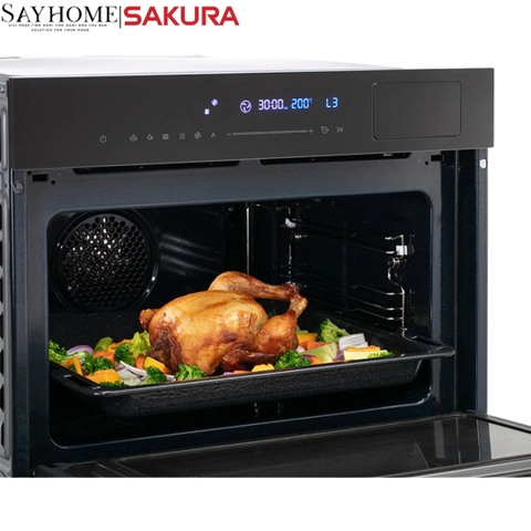 Lò vi sóng - hấp - nướng Sakura E8891 3IN1 dung tích 50 lít - Chính hãng