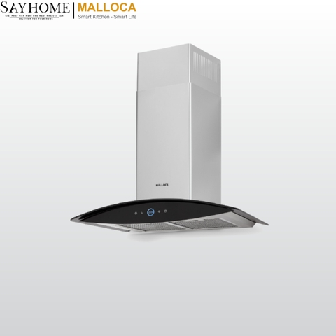 Máy hút mùi kính cong RANGE HOOD Malloca MC 7018HS tại thành phố Hồ Chí Minh