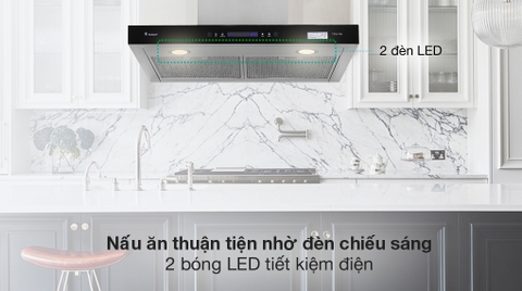 Máy hút mùi chữ T RANGE HOOD PRAMIE TT32-700 - Hàng chính hãng