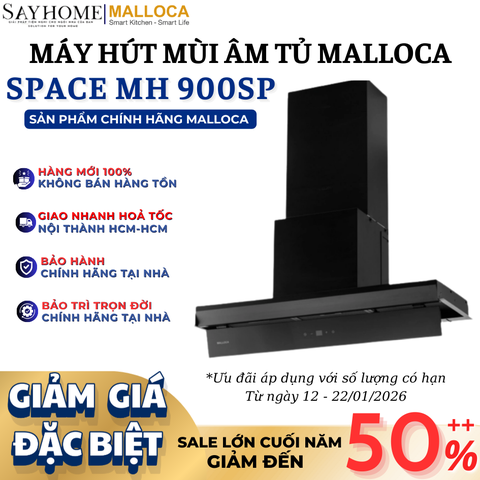 Máy hút mùi MALLOCA Space MH 900SP âm tủ - Hàng chính hãng