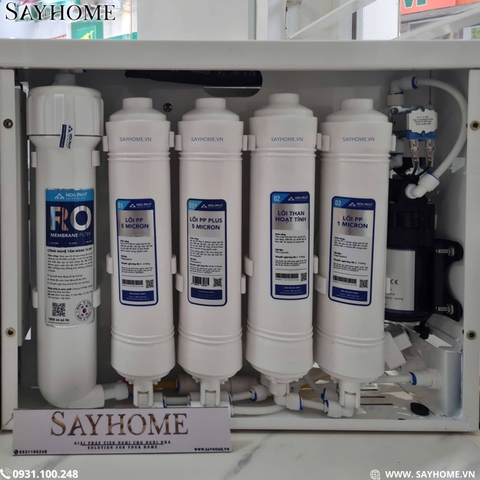 Máy lọc nước RO để gầm Hoà Phát HPU488 với 11 lõi lọc cao cấp SAYHOME
