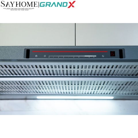 Máy hút mùi GrandX GX H70F72G / GX H70F72B âm tủ, ray kéo - Hàng chính hãng