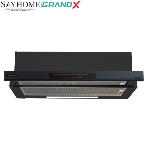 Máy hút mùi GrandX GX H70F72G / GX H70F72B âm tủ, ray kéo - Hàng chính hãng