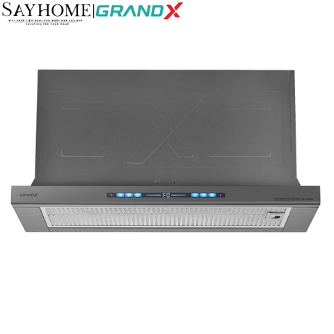 Máy hút mùi GrandX GX H70F75B/ GX H70F75G âm tủ, ray kéo - Hàng chính hãng
