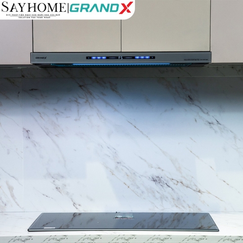 Máy hút mùi GrandX GX H70F75B/ GX H70F75G âm tủ, ray kéo - Hàng chính hãng