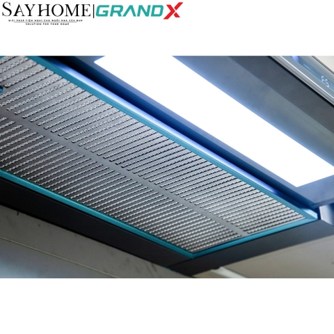 Máy hút mùi GrandX GX H70F75B/ GX H70F75G âm tủ, ray kéo - Hàng chính hãng