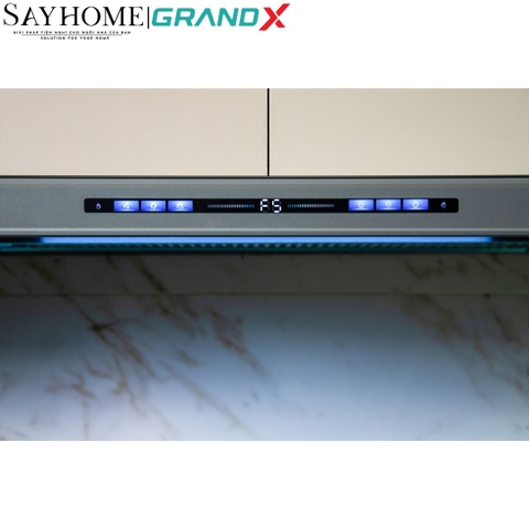Máy hút mùi GrandX GX H70F75B/ GX H70F75G âm tủ, ray kéo - Hàng chính hãng