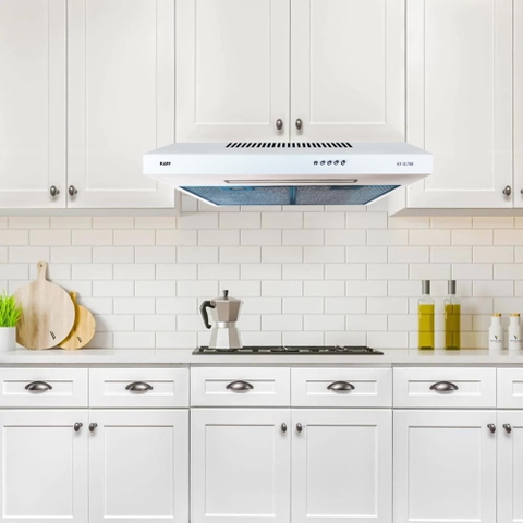 Máy hút mùi âm tủ màu trắng KAFF KF-SL60KW tại thành phố Hồ Chí Minh