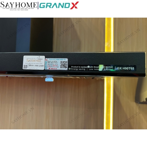 Máy hút mùi GrandX GX H70T65/ GX H90T65 kính toa, áp tường tại Thành phố Hồ Chí Minh