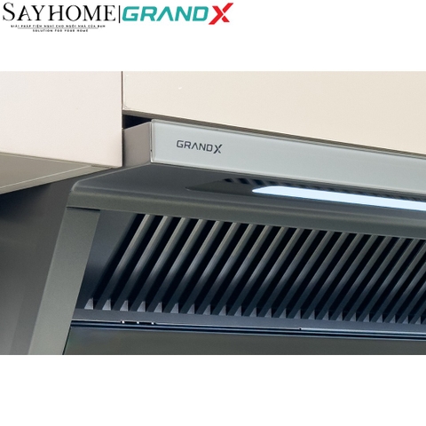 Máy hút mùi GrandX GX H70T88G/ GX H90T88G kính vát, áp tường - Hàng chính hãng