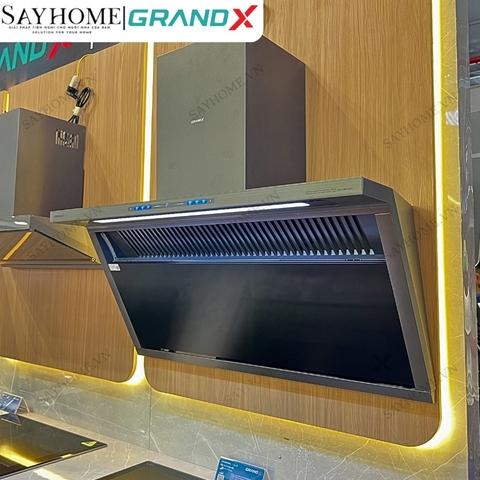 Máy hút mùi GrandX GX H70T88G/ GX H90T88G kính vát, áp tường tại Thành phố Hồ Chí Minh