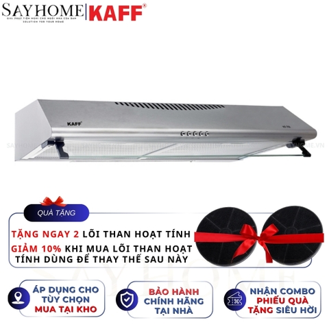 Máy hút mùi KAFF KF-70I âm tủ màu bạc - Bảo hành chính hãng 3 năm
