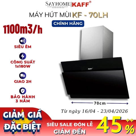 Máy hút mùi KAFF KF-70LH dạng TV-cảm ứng - Bảo hành chính hãng 3 năm