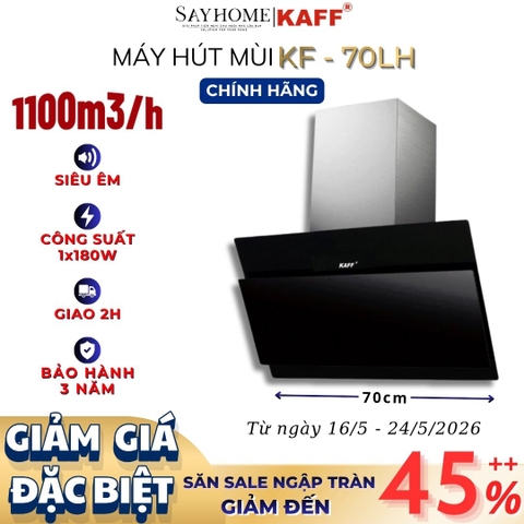 Máy hút mùi KAFF KF-70LH dạng TV-cảm ứng - Bảo hành chính hãng 3 năm