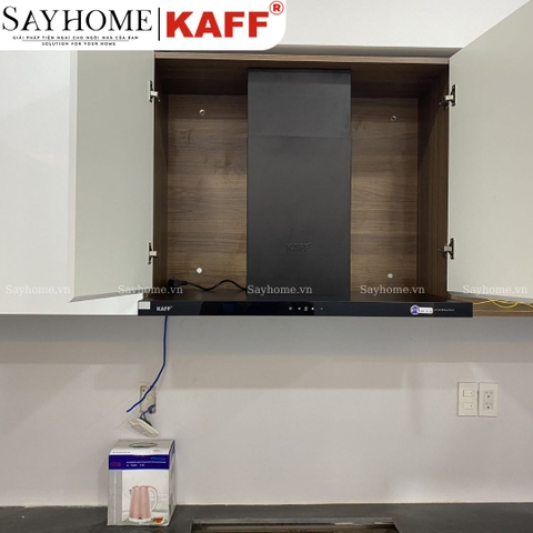 Máy hút mùi KAFF KF - 771B/991B New Black chữ T - Bảo hành chính hãng 3 năm