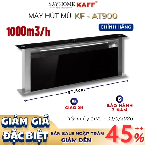 Máy hút mùi KAFF KF-AT900 âm bàn đá - Bảo hành chính hãng 3 năm