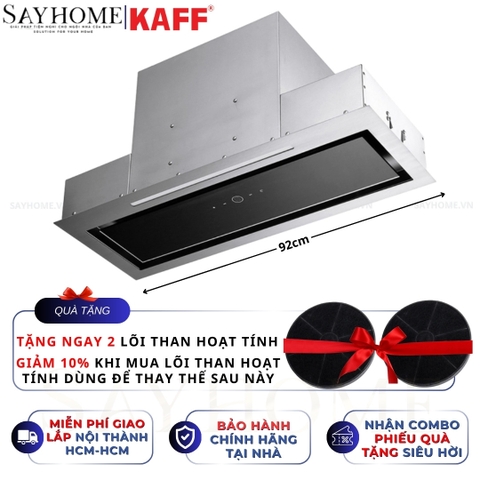 Máy hút mùi KAFF KF-BI70PR / BI80PR/ BI90PR âm toàn phần - Bảo hành chính hãng 3 năm