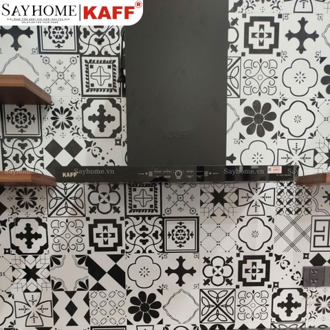 Máy hút mùi KAFF KF - FLAT7735B BOST chữ T - Bảo hành chính hãng 3 năm