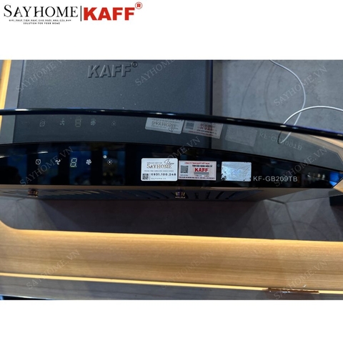 Máy hút mùi KAFF KF-GB207TB, KF-GB209TB kính cong  tại thành phố Hồ Chí Minh