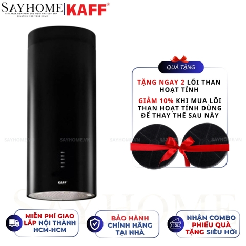 Máy hút mùi KAFF KF-IS380CRB độc lập dạng ống-inox-cảm ứng - Bảo hành chính hãng 3 năm