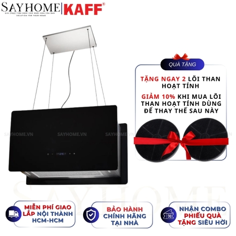 Máy hút mùi KAFF KF-IS606HG độc lập cảm ứng - điều khiển từ xa - Bảo hành chính hãng 3 năm
