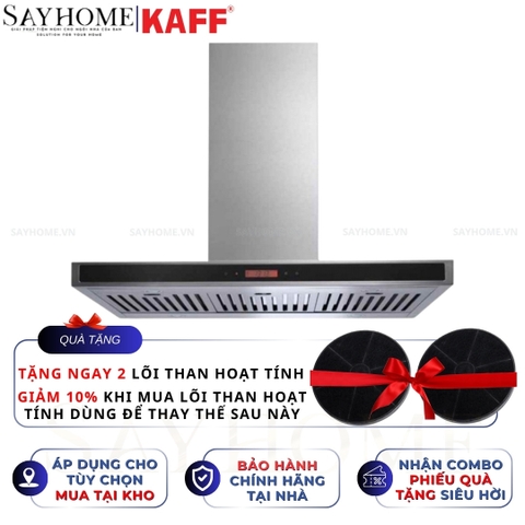 Máy hút mùi KAFF KF-IS991GH độc lập cảm ứng - điều khiển từ xa - Bảo hành chính hãng 3 năm