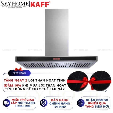 Máy hút mùi KAFF KF-IS991GH độc lập cảm ứng - điều khiển từ xa - Bảo hành chính hãng 3 năm