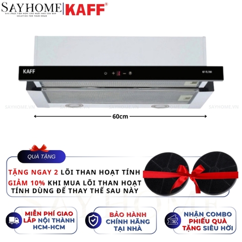 Máy hút mùi KAFF KF-TL600/TL700/TL800/TL900 âm tủ ray kéo cảm ứng - Bảo hành chính hãng 3 năm