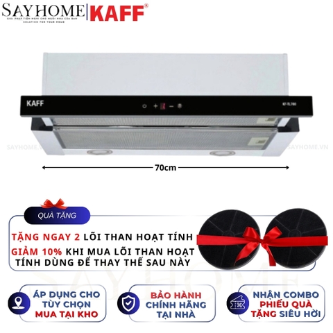 Máy hút mùi KAFF KF-TL600/TL700/TL800/TL900 âm tủ ray kéo cảm ứng - Bảo hành chính hãng 3 năm