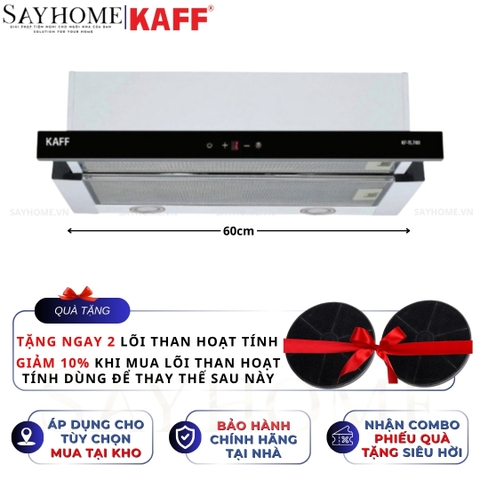 Máy hút mùi KAFF KF-TL600/TL700/TL800/TL900 âm tủ ray kéo cảm ứng - Bảo hành chính hãng 3 năm