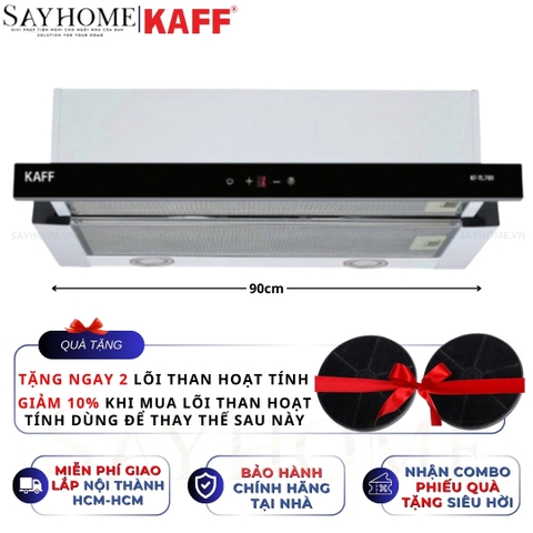 Máy hút mùi KAFF KF-TL600/TL700/TL800/TL900 âm tủ ray kéo cảm ứng - Bảo hành chính hãng 3 năm