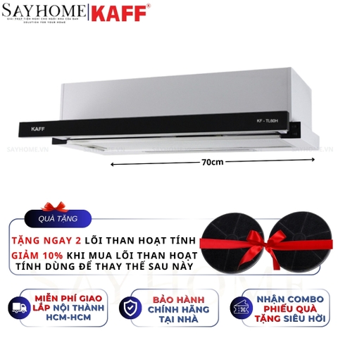 Máy hút mùi KAFF KF-TL60H/TL70H/TL80H/TL90H âm tủ ray kéo - Bảo hành chính hãng 3 năm