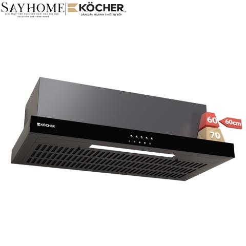 Máy hút mùi Kocher K6360 âm tủ, điều khiển cơ - Hàng chính hãng