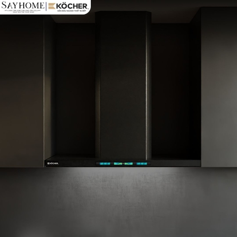 Máy hút mùi KOCHER LUVIA BLACK chữ T - Hàng chính hãng