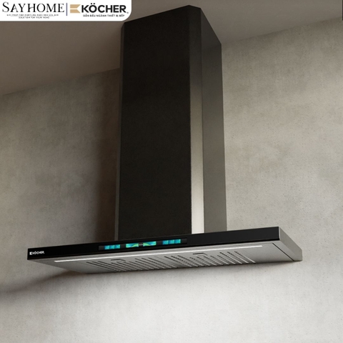 Máy hút mùi KOCHER LUVIA BLACK chữ T - Hàng chính hãng