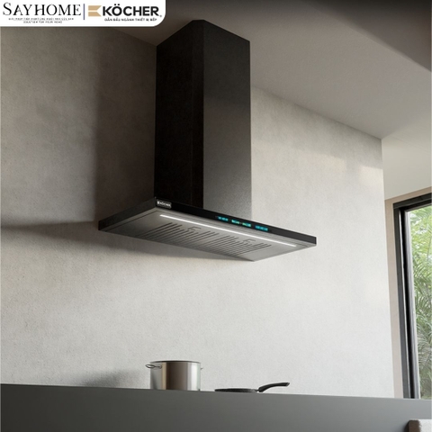 Máy hút mùi KOCHER LUVIA BLACK chữ T - Hàng chính hãng