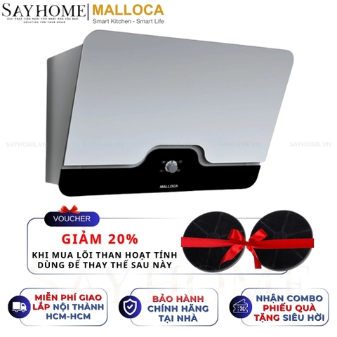 Máy hút mùi MALLOCA DRIVE F-152W dạng TV - Hàng chính hãng Malloca