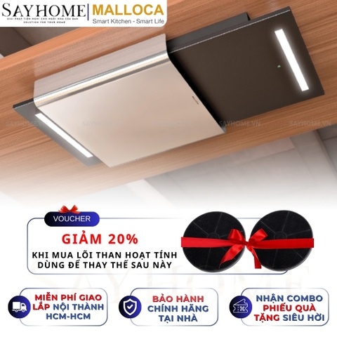 Máy hút mùi Malloca FASCIA C-90 âm trần - Hàng chính hãng Malloca