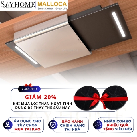 Máy hút mùi Malloca FASCIA C-90 âm trần - Hàng chính hãng Malloca
