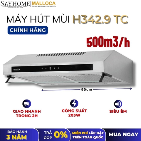 Máy hút mùi MALLOCA H342.9 TC âm tủ - Hàng chính hãng
