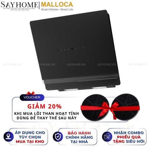 Máy hút mùi Malloca MC 60GTC dạng TV - Hàng chính hãng Malloca