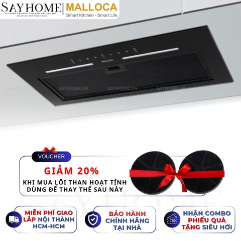 Máy hút mùi MALLOCA MH 700GT âm tủ - Hàng chính hãng