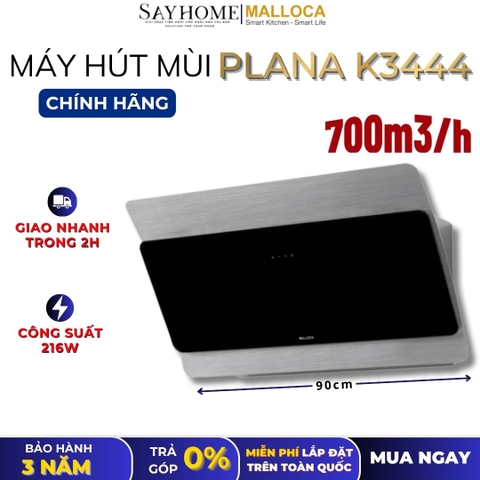 Máy hút mùi MALLOCA PLANA K3444 áp tường RANGE HOOD - Hàng chính hãng