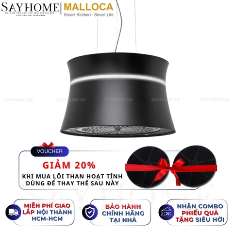 Máy hút mùi Malloca SOPHIE K-500B treo độc lập - Hàng chính hãng Malloca