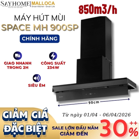 Máy hút mùi MALLOCA Space MH 900SP âm tủ - Hàng chính hãng