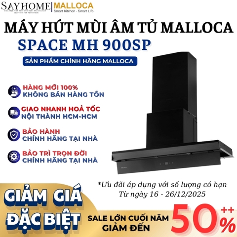 Máy hút mùi MALLOCA Space MH 900SP âm tủ - Hàng chính hãng