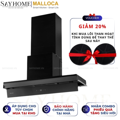 Máy hút mùi MALLOCA Space MH 900SP âm tủ - Hàng chính hãng