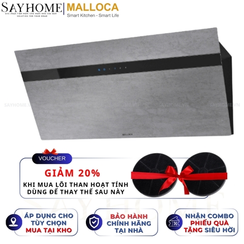 Máy hút mùi Malloca VITA V-13 GRES dạng TV - Hàng chính hãng Malloca