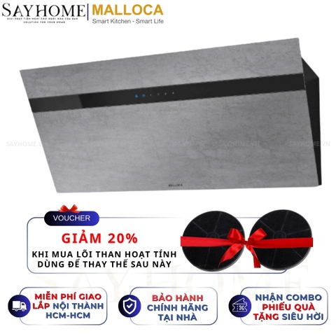 Máy hút mùi Malloca VITA V-13 GRES dạng TV - Hàng chính hãng Malloca